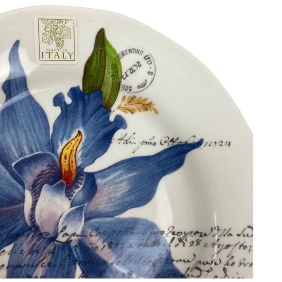 Opificio Etico Ceramic 9" Flower Plate Italy - Picture 1 of 3